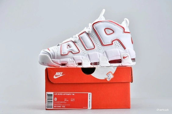 Varsity White Air 921948-102  Red Uptempo More Outline 1203